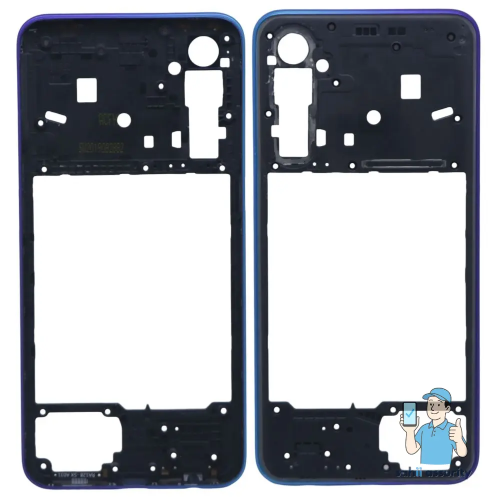 Middle Frame Ring Only for Realme XT Blue